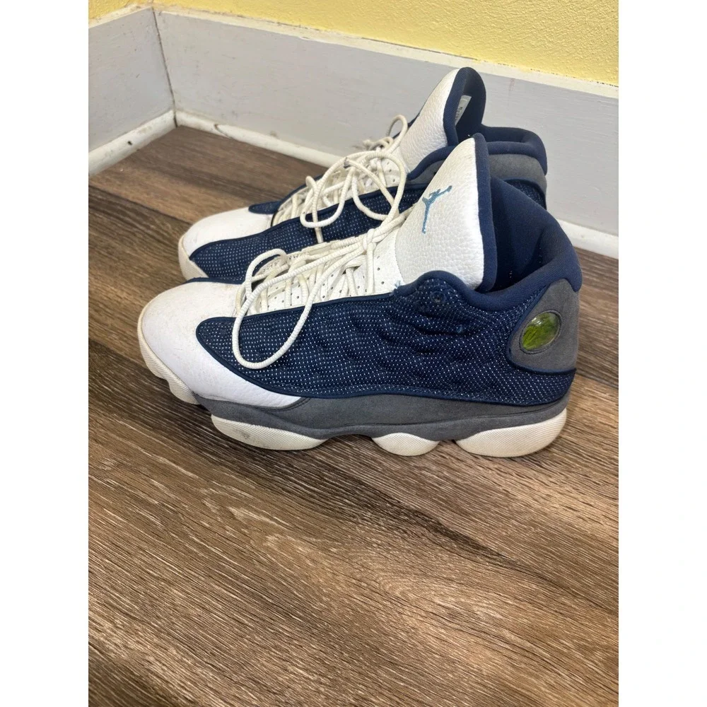 Jordan 13 Retro Flint 2020 Mens Size 9.5‎ Navy White Grey 414571-404